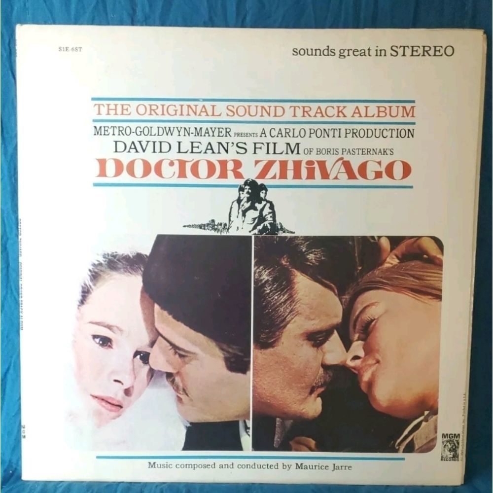 Doctor Zhivago Original Soundtrack Vintage 1965 LP Vinyl Record Album. Condition